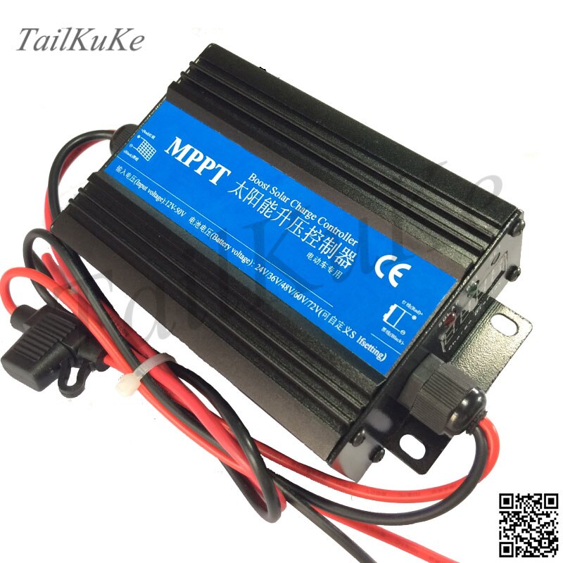 Solar electric vehicle boost charging controller/24 V/36 V/48 V/60 V/72 V/solar controller