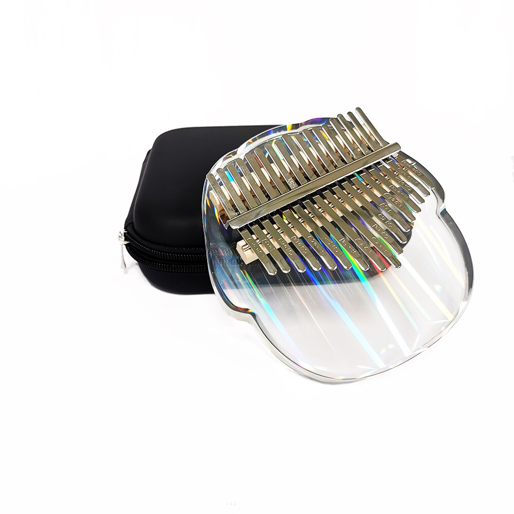 Calimba duim kristalhelder mini vinger piano kabarin beginners 17 tonen: Hond