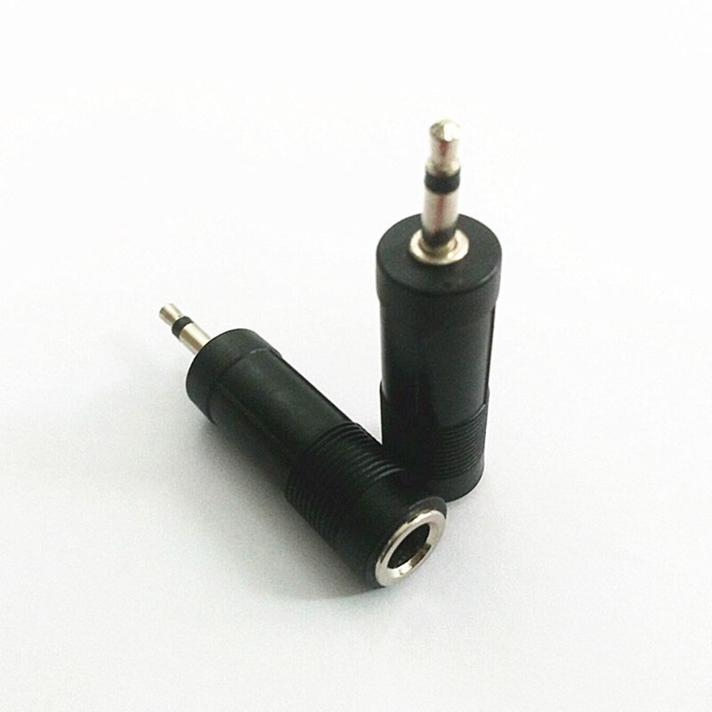 1/4 Inch Female to 1/8 Inch Electric Guitar Adapter Set to USB Interface Link Cable 3.5mm to 6.35mm for PC Recordin Guitars Bass