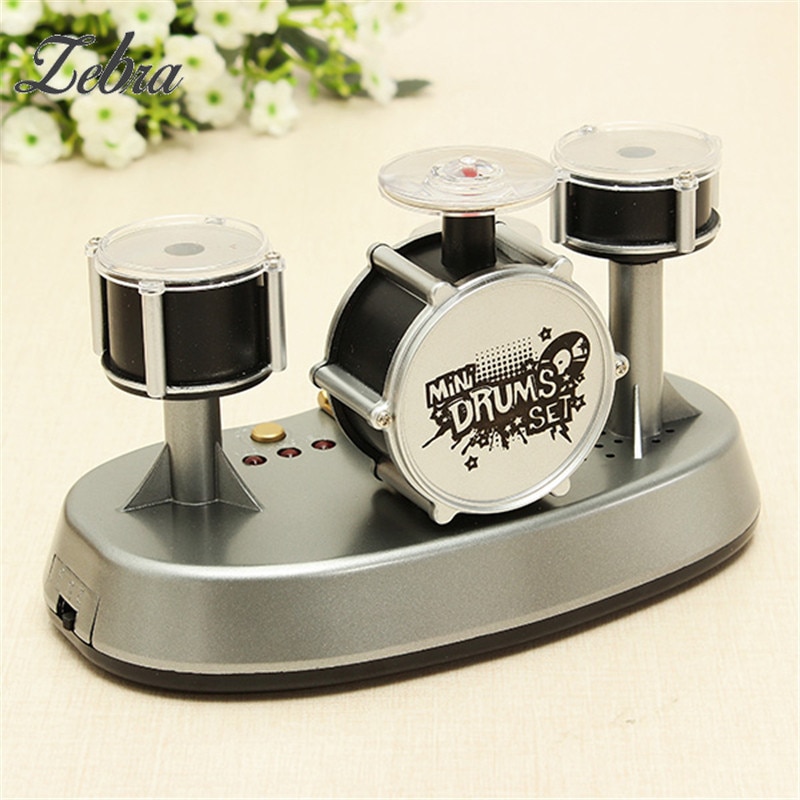 Mini trommesæt finger touch tromme led lys musikalske trommer percussion musikinstrumenter pædagogisk musik legetøj børn