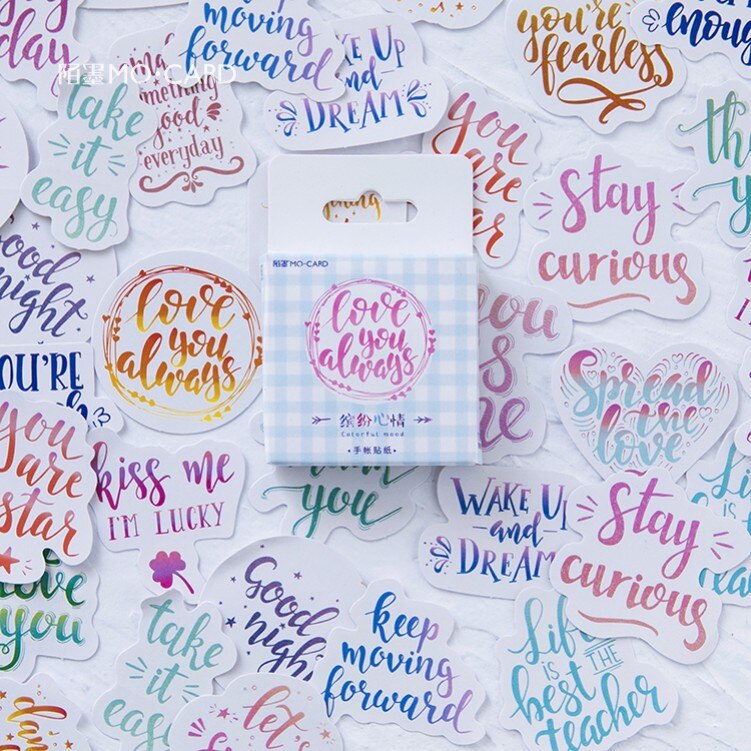 40 stuks/pak eekhoorn totem reizigers notitieboekje pakket gepost het kawaii planner scrapbooking notitieboekje kantoorbenodigdheden: F