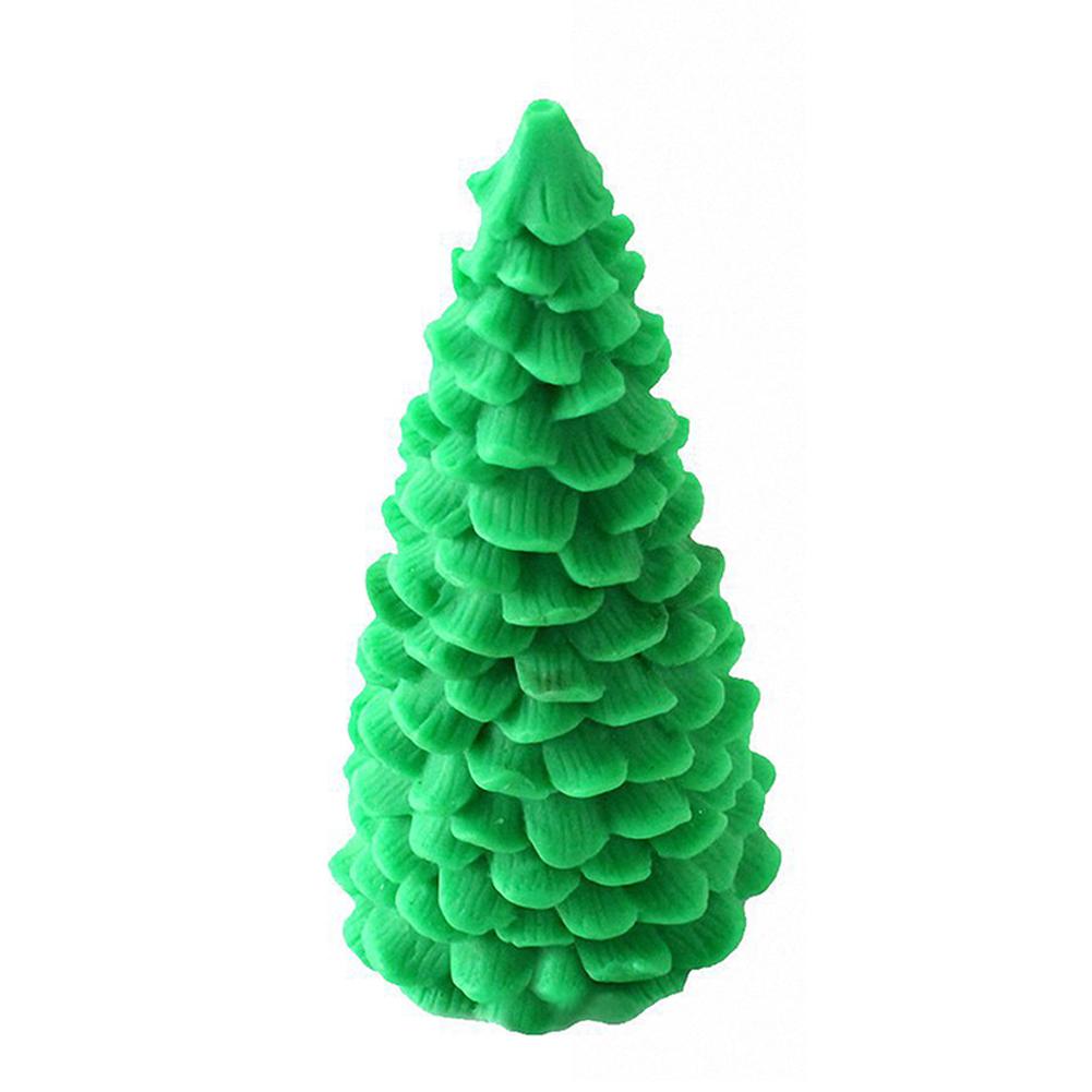 Silicone Mold Christmas Tree Candle Mold For DIY Candle Soap Making Mould Christmas Making Cake Decorating Baking Tool