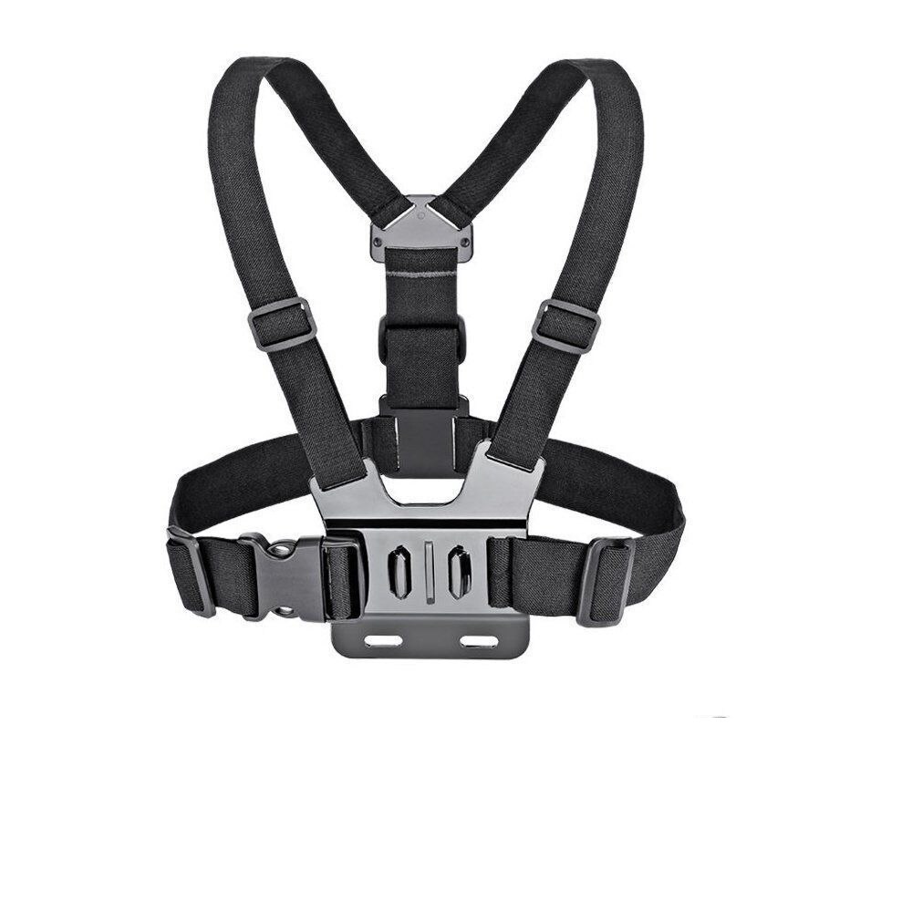 Borst Strap Mount Riem Voor Gopro Hero 7 6 5 Xiaomi Yi 4K Action Camera Borst Mount Harness Voor gopro Sjcam SJ4000 Sport Cam Fix: AS show