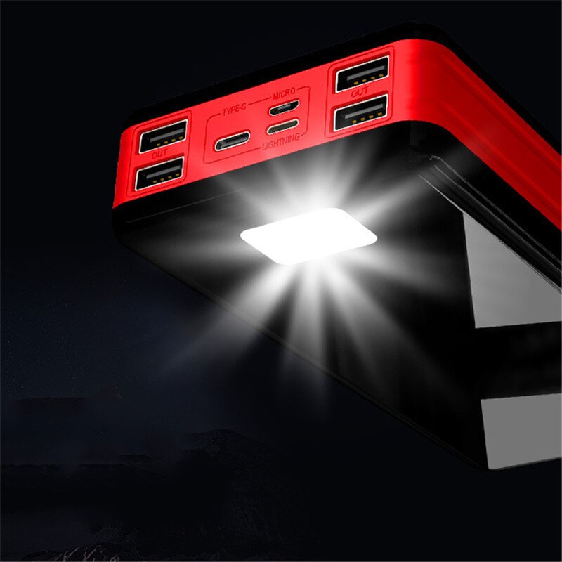 80000Mah Power Bank Draagbare Led Digitale Display Externe Batterij Voor Iphone Samsung Xiaomi Oplader Powerbank
