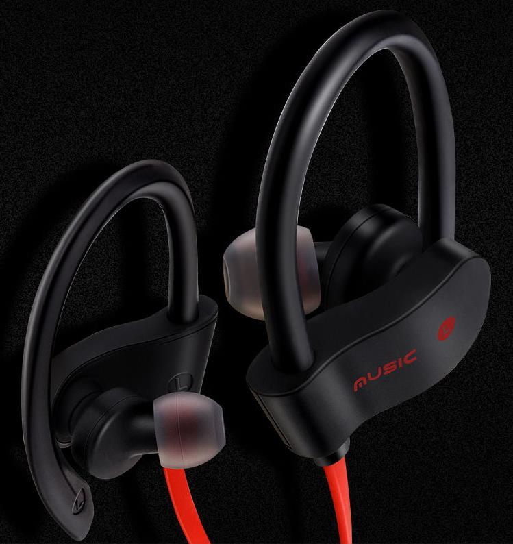 Sports Bluetooth Headset 5.0 Wireless Hanging Ear Bilateral Stereo Headset
