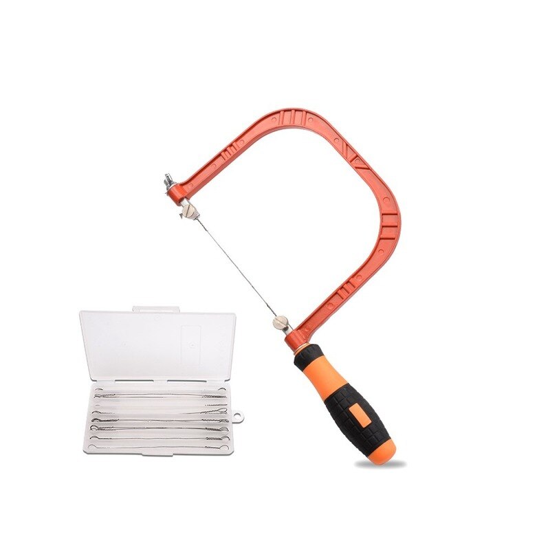 Sunshine Makita 5" Patented Fret Saw Woodworking Hand Coping Saw with 130mm/150mm Blades DIY Shape Cutting Tool