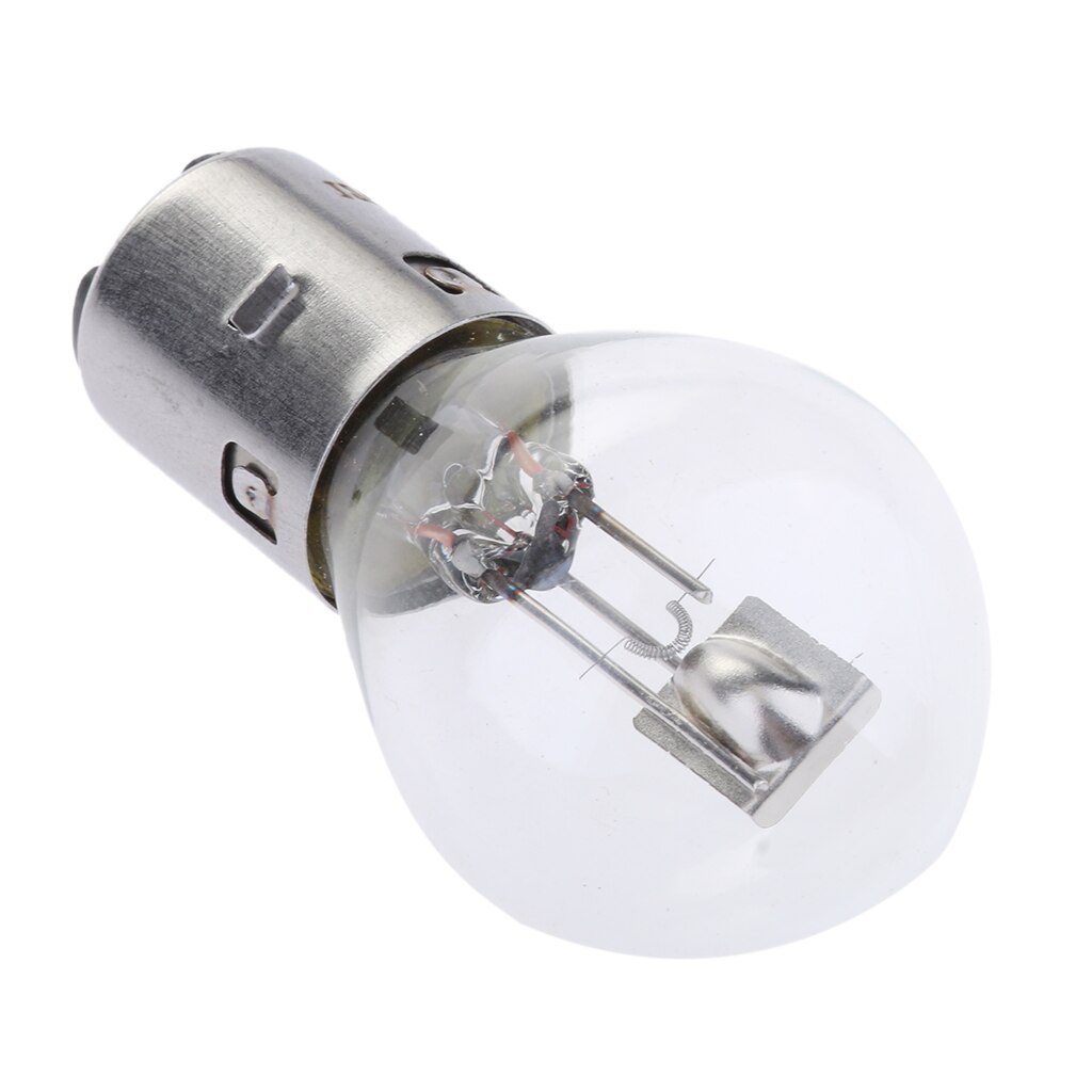 BA20D S2 – phare de moto, lumière halogène au xénon, ampoule blanche claire et brillante, lampe en verre de Quartz, 12V, 35/35W
