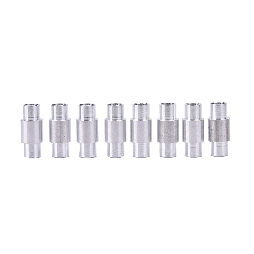 8 PCS Aluminum Alloy 6mm Axles Roller Skate Shoes Bearing Spacer Slalom Skateboard Longboard Wheels Bearing Bushing Sleeve