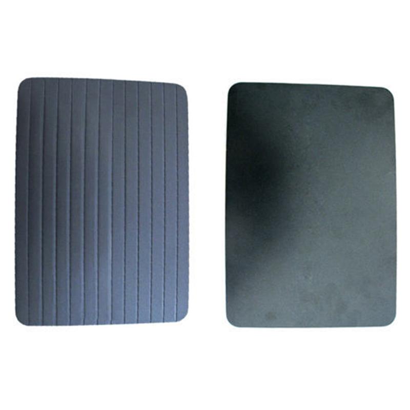 Magisk hurtig opfrysning af mad optøningsbakke kødribben optøningsbræt optø mad på få minutter aluminium