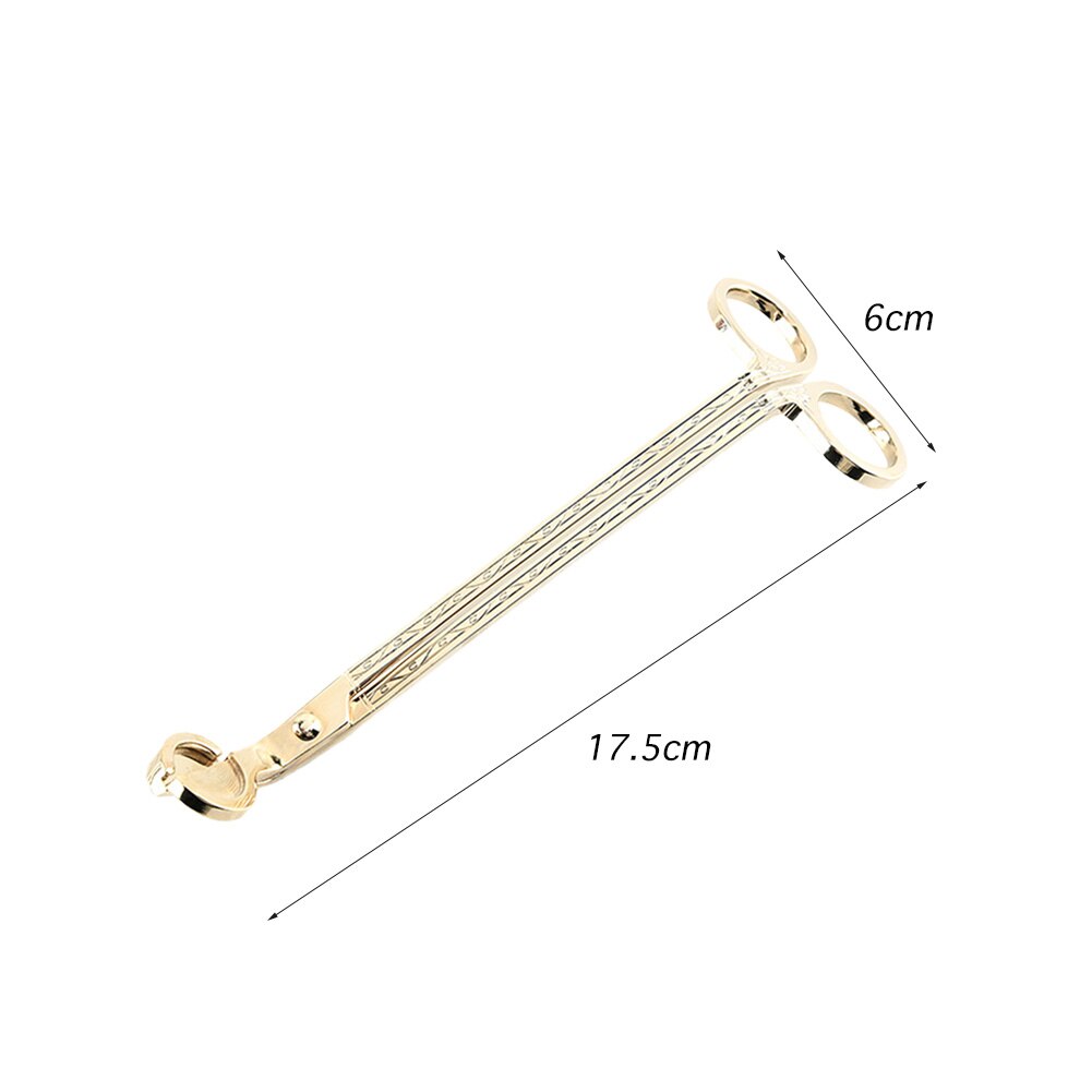 Candle Wick Trimmer Stainless Steel Aromatherapy Candle Scissor Oil Lamp Trim Durable Traceless Cutter Snuffer Tool Hook Clipper: B3