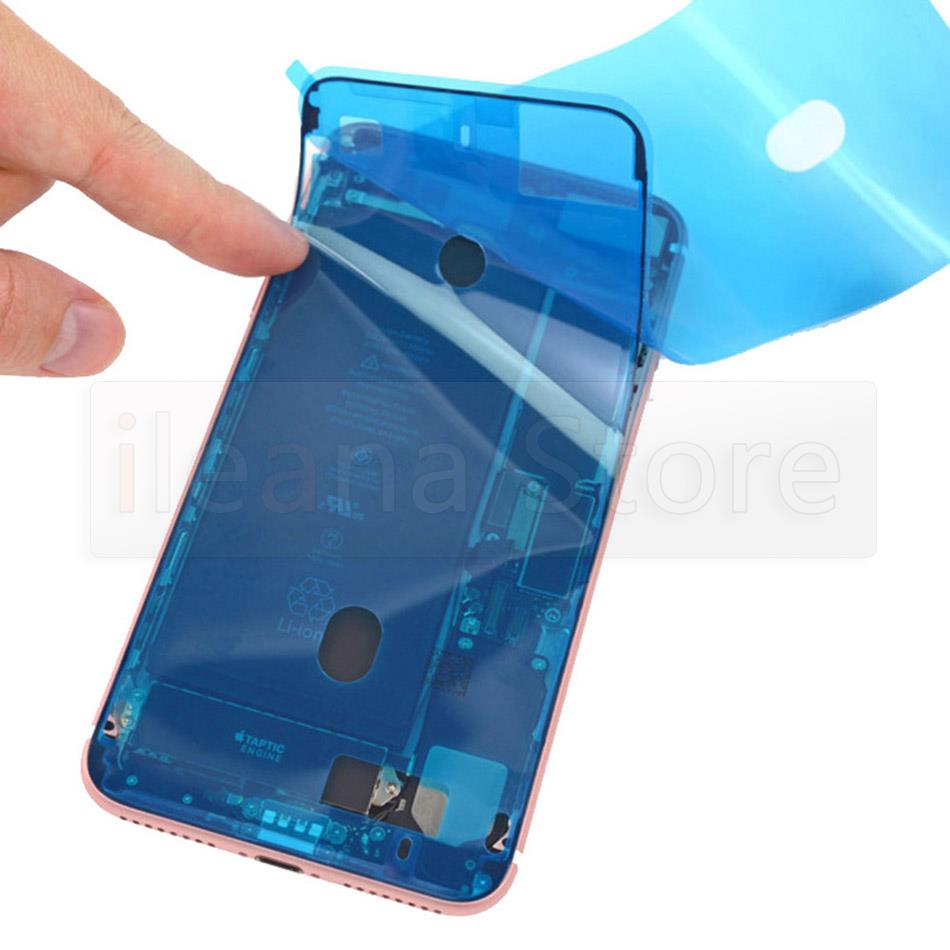 Voor Iphone X Xr Xs 11 12 Pro Max 7 8 Plus Mini SE2 Front Behuizing Screen Frame Seal Tape waterdicht Sticker Vervanging