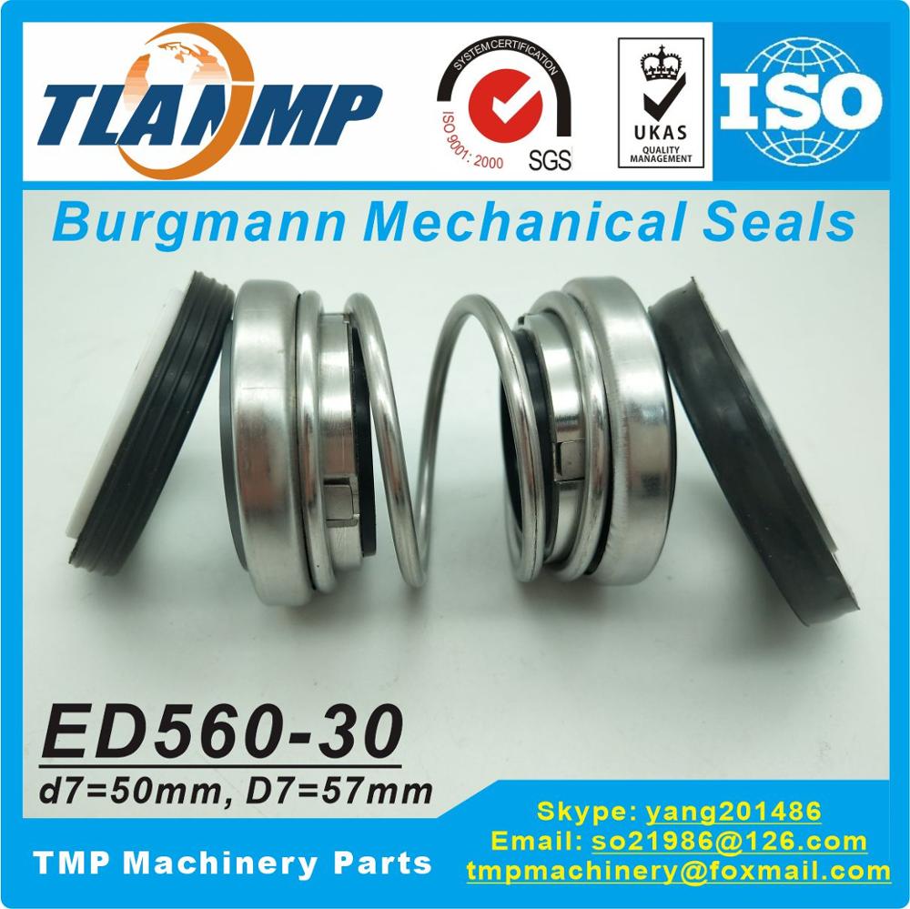 ED560-30 ( 560D-30 ) , 560D-30S ( ED560-30S ) Burgmann Double face Mechanical Seals (Material: CE/CA/NBR+SiC/SiC/NBR)