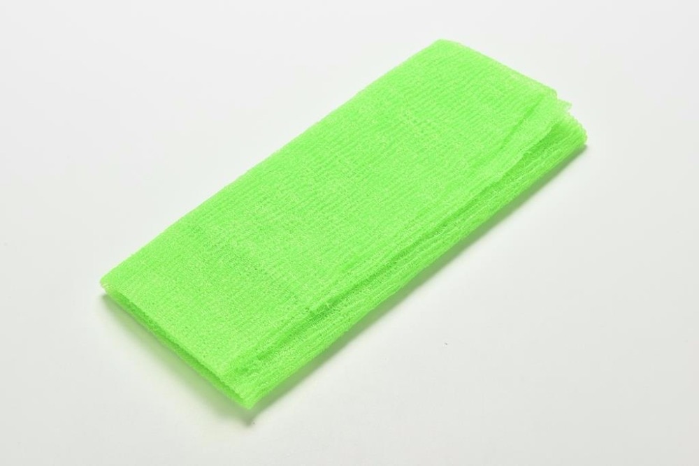 Kroppsvask ren eksfoliere puff skrubbing vask klut mesh badekar dusj nylon vask klut badehåndkle badekar dusj