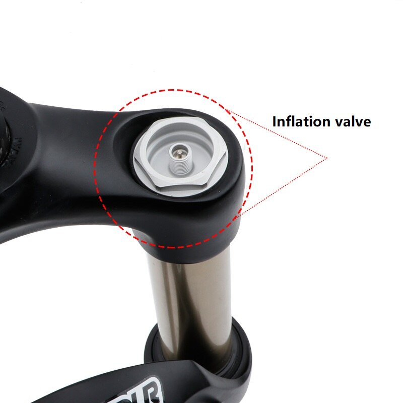 Piezas de reparación de horquilla de bicicleta de montaña SR SUNTOUR XCR, Base de válvula de inflado de Gas y petróleo, accesorios de tenedores delanteros de bicicleta Xcr