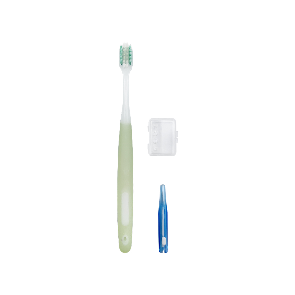 U-vormige Tandenborstel Orthodontie Diepe Reiniging Voor Beugels Volwassen Orthodontische Zachte Tandenborstels Orale Tandheelkundige Tandenborstel: green