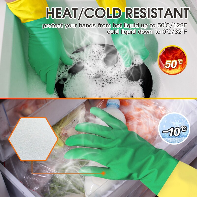Xingyu kitchen dish washing gloves household dishwashing gloves rubber gloves for washing clothes cleaning gloves for dishes
