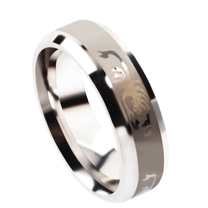 Mannen Zilveren Engagement Wedding Scorpion Trouwringen Verzilverd Roestvrij Stalen Ringen Voor Vrouwen Sieraden