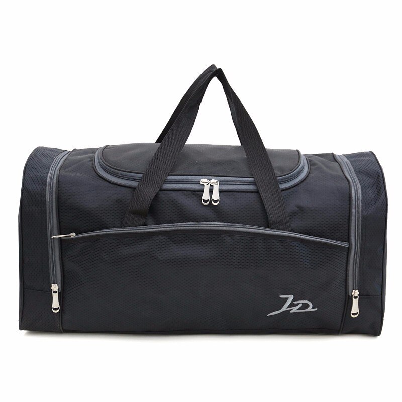 Travel Bag Men and Women Sports Training Fitness Bag Short Travel Handbag Large Capacity Luggage Bag sac de XA191K: Dark Gray