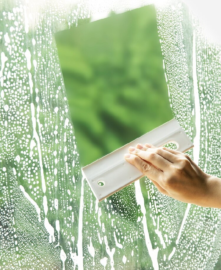 Flat Car Brush Windows Cleaner Wiper Plastic Window Scraper Mirror Removal Grout Floor Limpia Cristales Bathroom Products ZZ50BQ