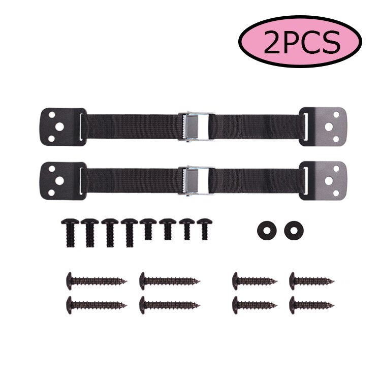 EUDEMON 2pcs Baby Safety Lock Anti Tip Straps For Flat TV Children Protection Furniture Baby Security Wall Strap Kids Safety: Default Title