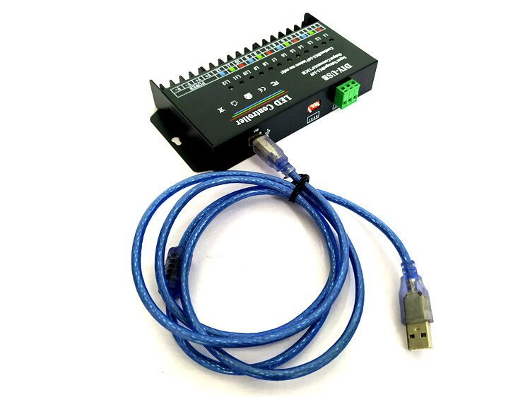 Self programmable (12 channels) seven color single color gradual change led light string dot net red building ladder light strip