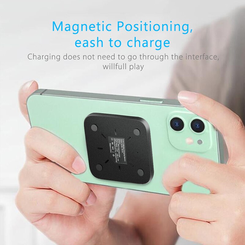 4 in 1 Qi Schnelle Drahtlose Ladestation Magnetische Drahtlose Ladegerät Mehrere Ladung Dock für iphone 12 Apfel Uhr Airpods Profi