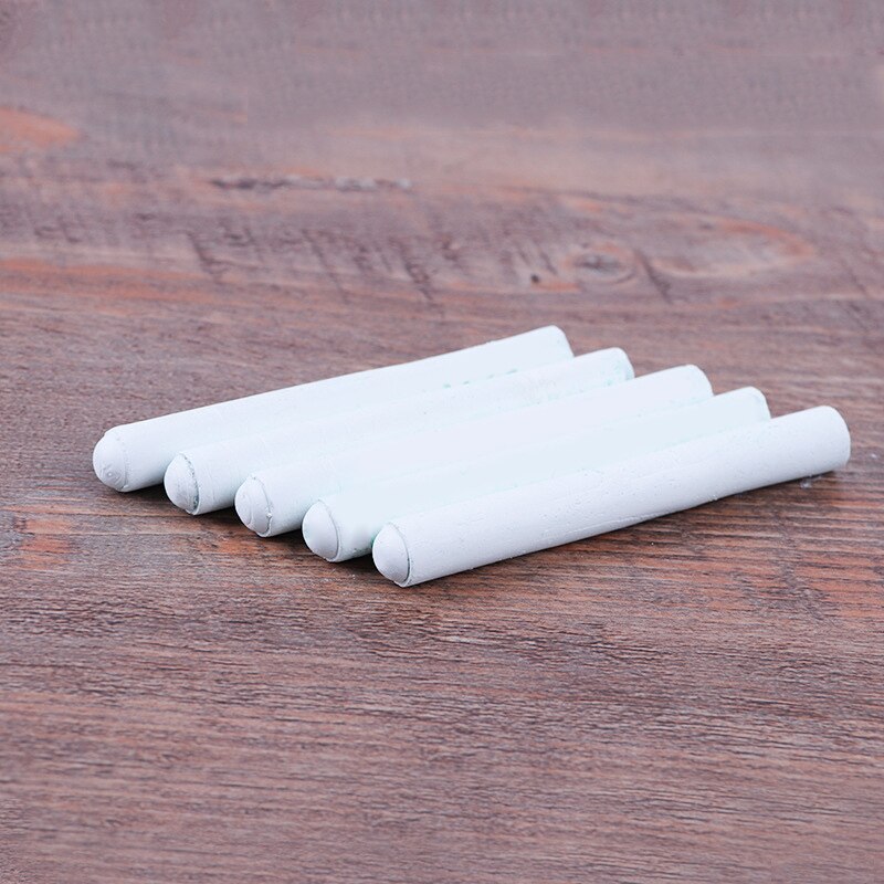 20pcs Mixed Colour White Chalk Sticks Kids Playground School Art Learning Chalk Sticks EM88: White