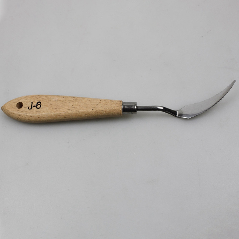 5 Pcs Oil Painting Knife Set Oil Painting Palette Knife Flexible Scraper Special-Shaped Oil Acrylic Painting Tools