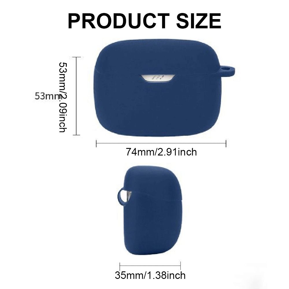 Oordopjes Hoofdtelefoon Beschermhoes Anti-Druppel Siliconen Draadloze Oortelefoon Shell Grondkleur Stofdicht Voor Jbl Tune Beam