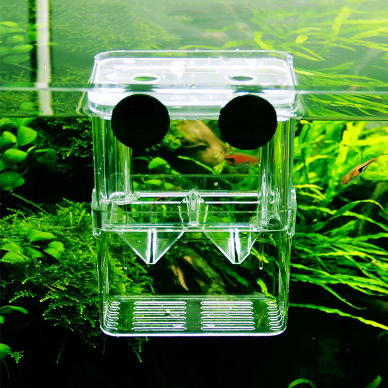 Acrylic Fish Tank Breeding Isolation Box Incubator Aquarium Breeder Box Multifunctional Spawning Hatching Room Aquarium Supplies