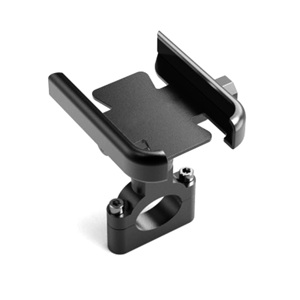 For Harley Davidson Sportster Iron 883 Pan America 1250 Fat Boy Breakout Universal Motorcycle Mobile Phone Bracket Holder Stand: black