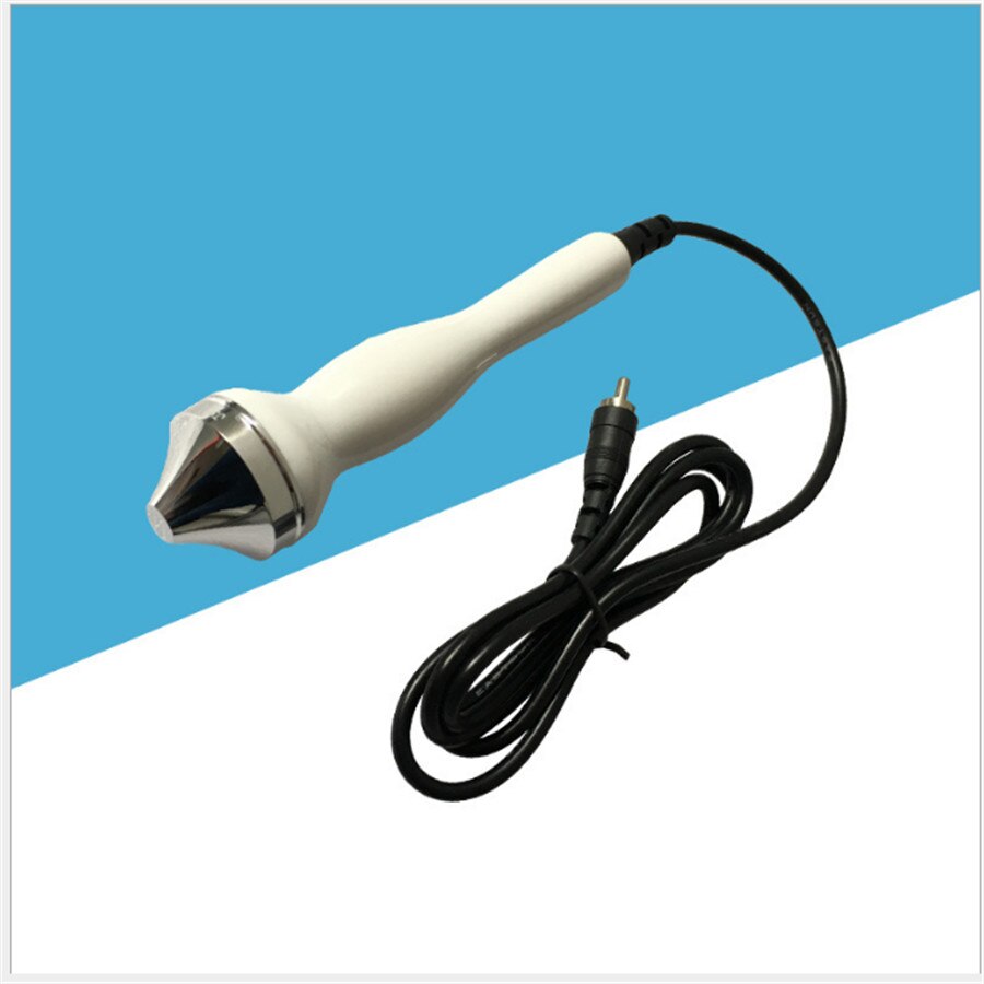 Gesicht Auge Ultraschall Sonde Spitze Sonde Flache Massage kopf für Ultraschall Schönheit Instrument 628 Gesichts Zubehör 1HMz: 1 Auge Sonde