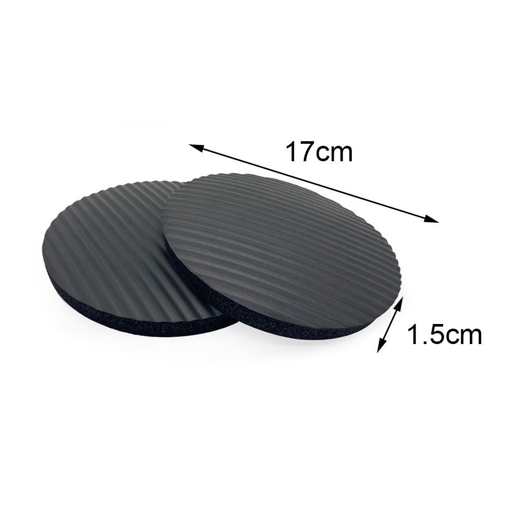 Almohadillas redondas para hacer ejercicio, almohadillas para Yoga, almohadilla de protección del pecho, almohadillas para hacer ejercicio, almohadillas para hacer ejercicio, almohadillas acolchadas para codos de apoyo plano