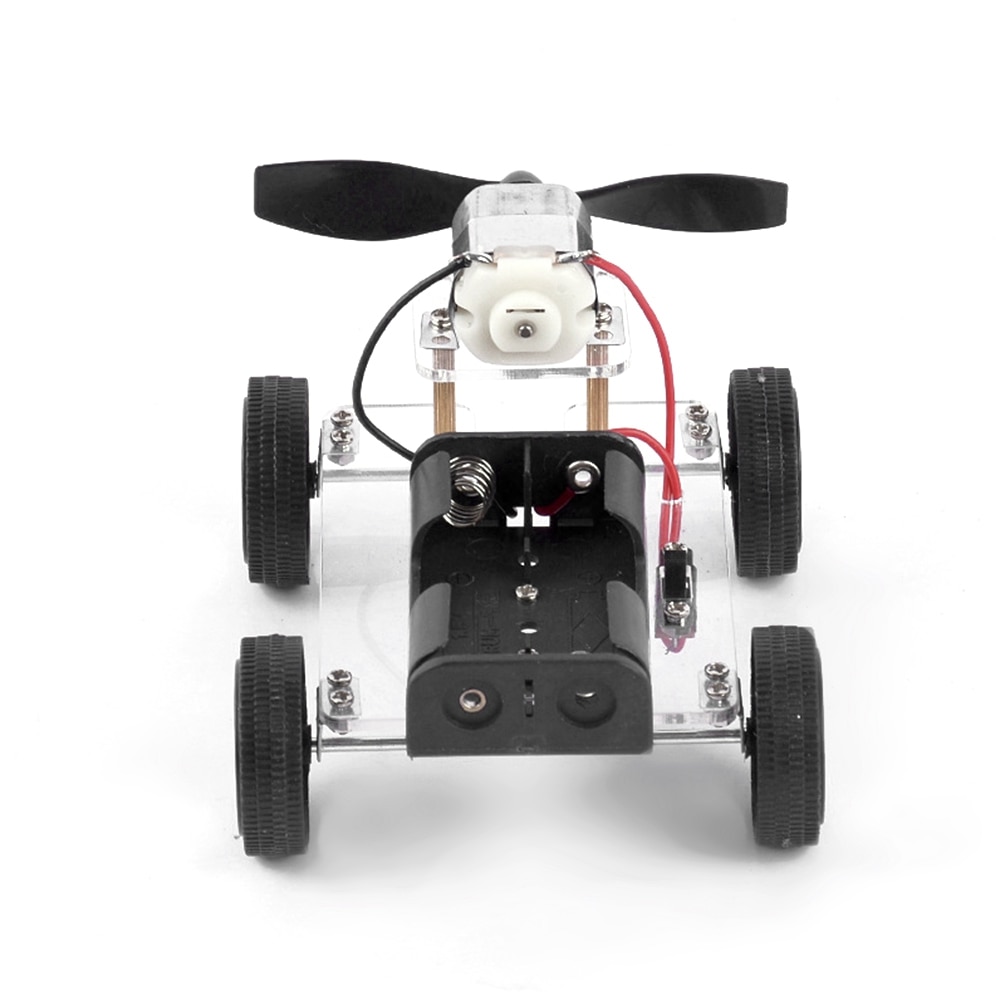 Puseky 130 Borstelmotor Mini Wind Educatief Speelgoed DIY Auto Motor Robot Kits voor kinderen