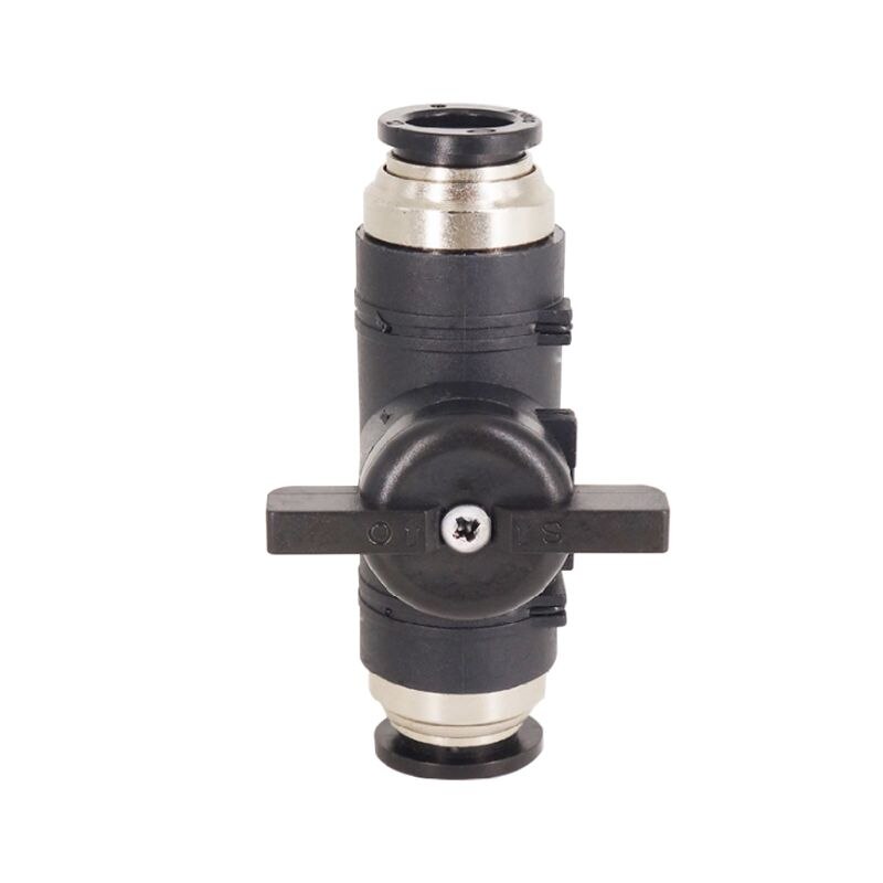 8mm Pneumatic Push Quick Joint Connector BUC Hand Valve Switch Plastic Adapter Air Line Tube Fittings
