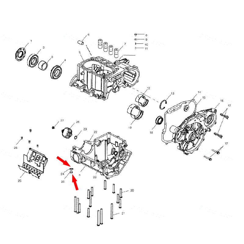Bouchon De Vidange Magnétique M12x1,5 Pour Polaris - Compatible ACE, RZR, Sportsman, Ranger - Avec Joint Rondelle - 9