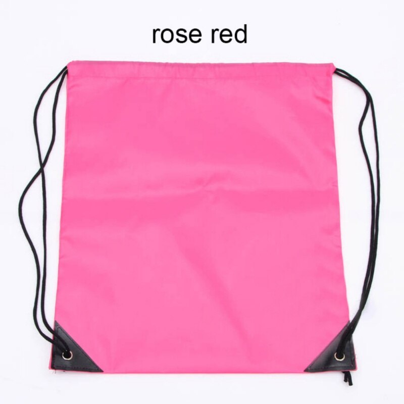 Premium School Drawstring Duffle Bag Sport Climbing Bike Gym Swim Dance Shoe Backpack Knapsack Racksack
