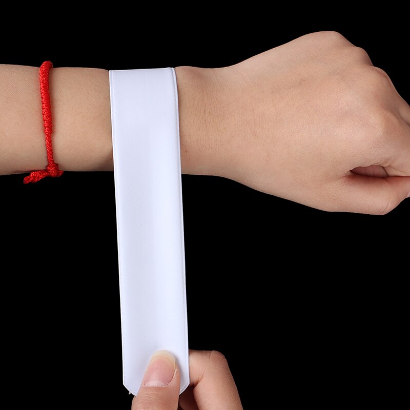 10 pezzi FAI DA TE in Bianco Braccialetti schiaffo Regali Del Partito Giocattoli per I Bambini Pittura graffiti