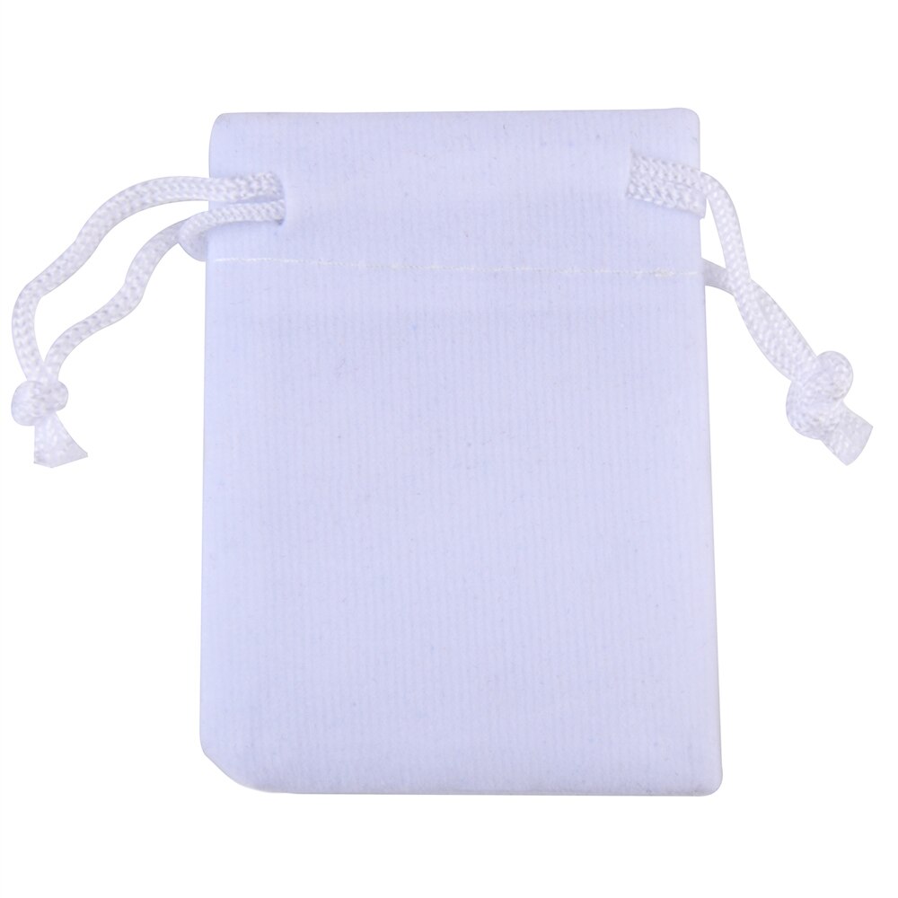 10 sztuk/partia 5*7cm kolorowe aksamitne torebki opakowania biżuterii wyświetlacz sznurkiem pakowania torby i torebki na prezenty