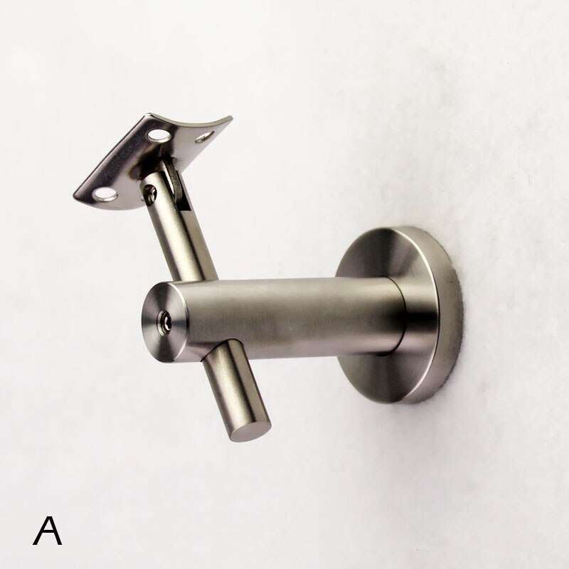 Stainless steel solid combination wall bracket handrail bracket stairs fixing bracket stairs hardware accessories: A one piece