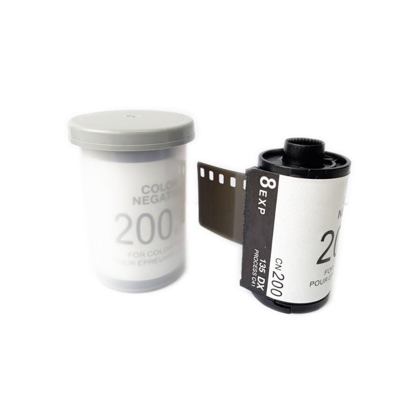 Lomo-Película de cámara portátil de 35mm, Mini película de 200 sensibilidad, 18 películas para principiantes, 30g, para cámara impermeable de 135 formato: 8 pcs