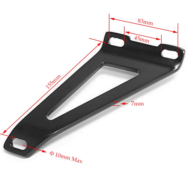 Motorcycle Exhaust Hanger Bracket For Suzuki GSXR 600 750 1000 Yamaha YZF R1 Kawasaki ZX6R ZX9R ...