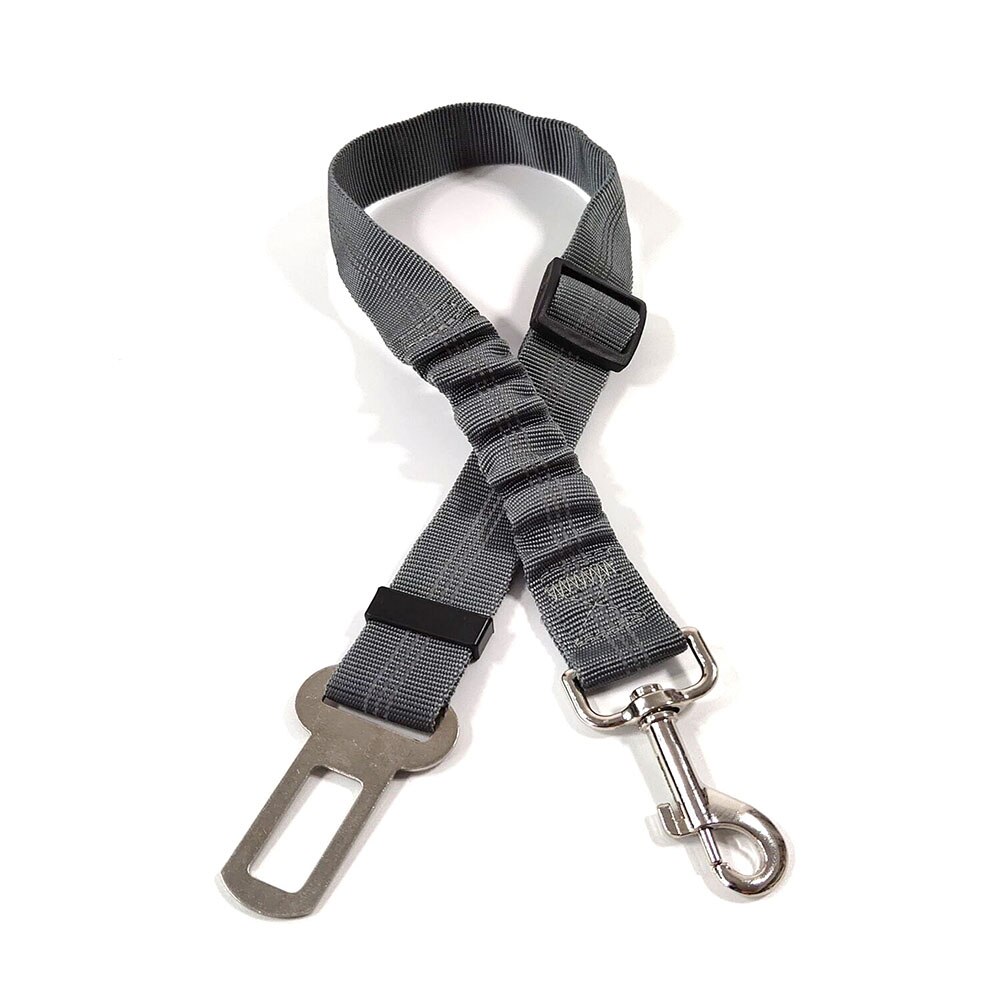 Hond Kat Veiligheid Seat Belt Riem Auto Hoofdsteun Restraint Verstelbare Nylon Hond Hoofdsteunen Voertuig Veiligheidsgordels Harness Pet Accessoires: reflective elastic 3