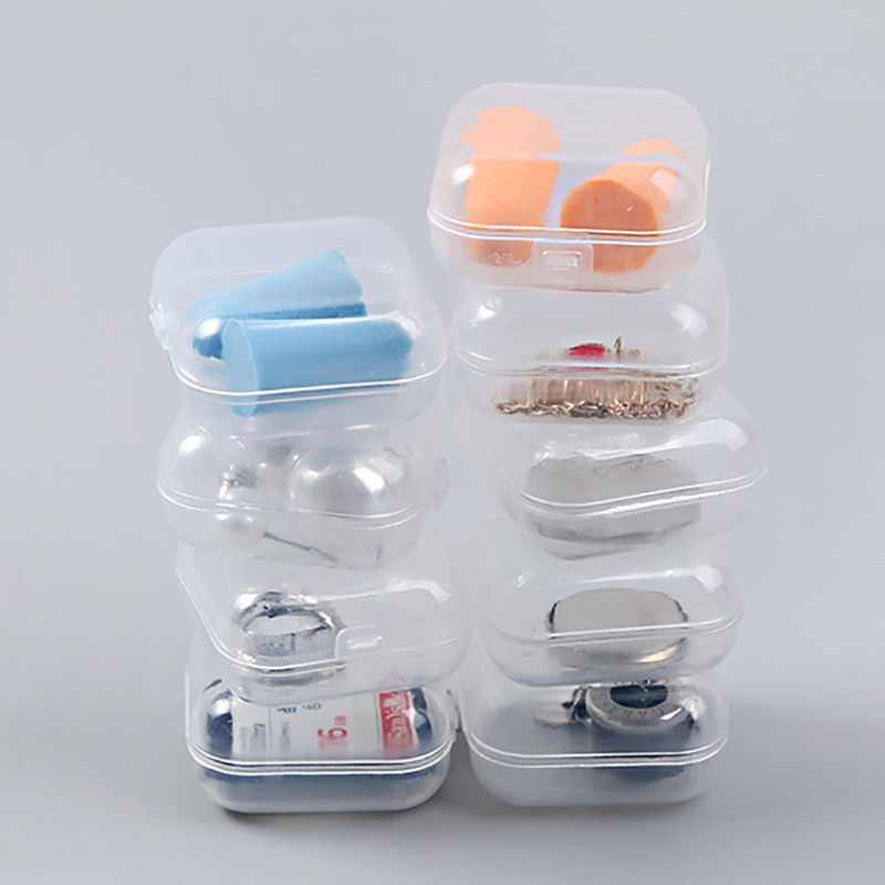 10pcs/set Portable Women's Mini Jewelry Box Organizer Case Multifunction Jewelry Packaging Box Travel Accessories