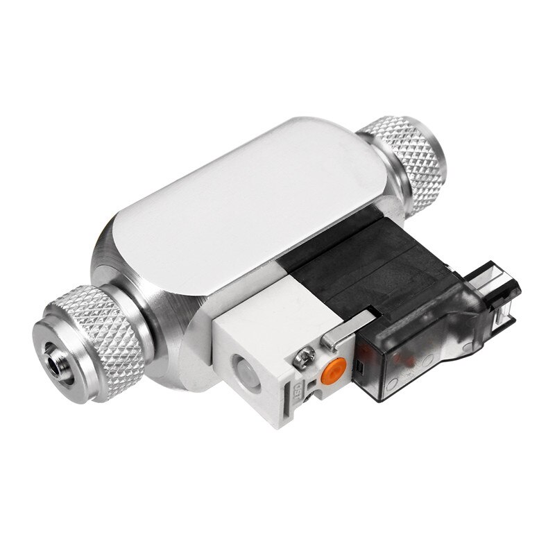 Electroválvula de doble cabezal para acuario CO2 magnética, regulador de baja temperatura, cilindro, alivio de presión, suministros de equipos CO2: double