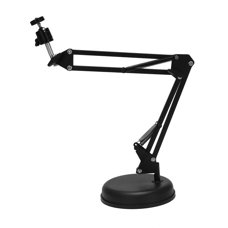 Desktop Webcam Stand 22 Inch Suspension Boom Scissor Arm Stand with Base,Compatible for Logitech Webcam C922