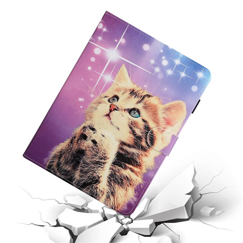 Capa para samsung galaxy tab um 10.1 SM-T510 SM-T515 bonito gato unicórnio veado tablet capa funda para samsung galaxy tab um 10 1 2019