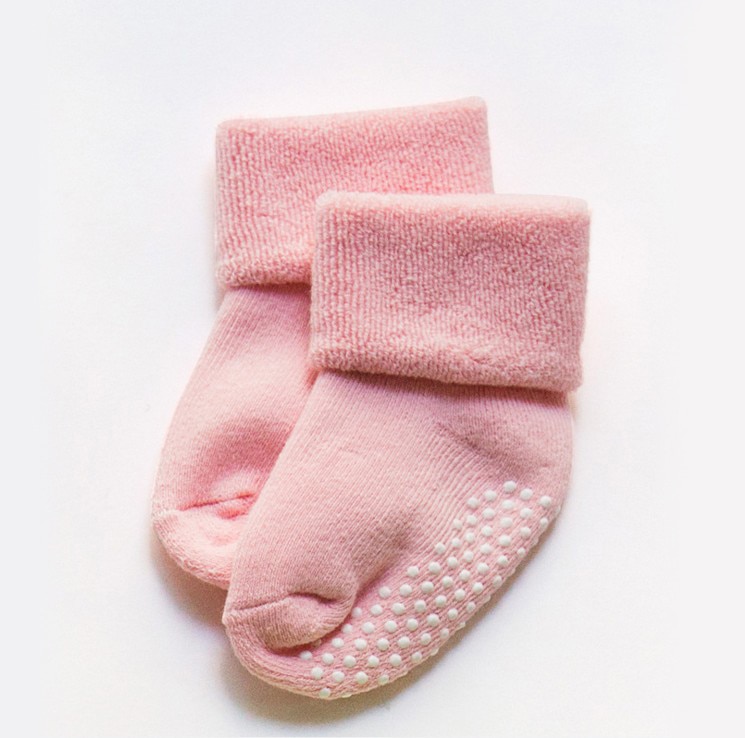 3Pairs DreamShining Cotton Baby Socks Autumn And Winter Thicken Warm Newborn Boy Girl Socks Floor Wear Antiskid Sock For Kids