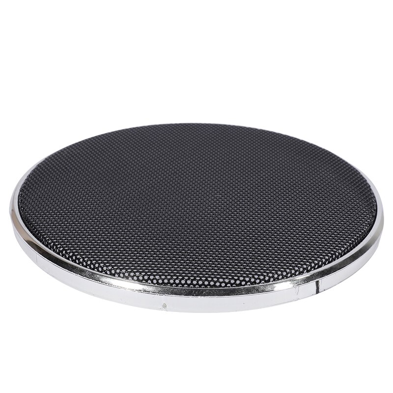 For 1&quot;/2&quot;/3&quot;/4&quot;/5&quot;/6.5&quot;/8&quot; Inch Audio Speaker Conversion Net Cover Decorative Circle Metal Mesh Grille Protection #Black