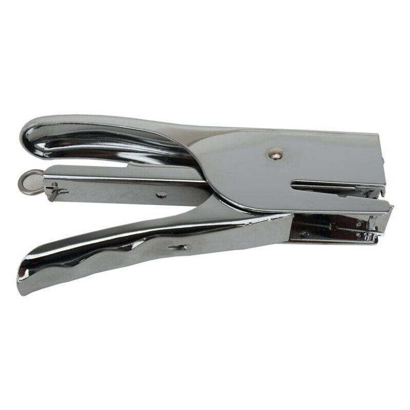 Metal Stapler Effortless Silver Standard Pliers Stapler Use Staples 24/6 26/6 School Paper Stapler Office Binding Supplies